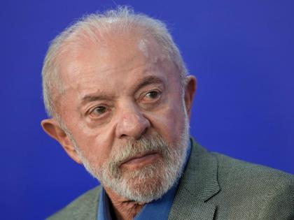 Brazilian President Luiz Inacio Lula da Silva, who is running for reelection, attends a ceremony to sign a decree regulating the video game industry in Brasilia, Brazil, Wednesday, Oct. 14, 2026. (AP Photo/Eraldo Peres)