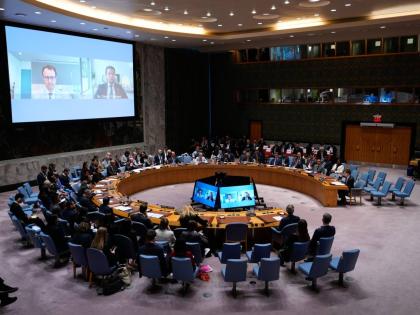 Sam Altman, CEO of OpenAI, speaks during a Security Council meeting on artificial intelligence at the 81st session of the United Nations General Assembly at United Nations headquarters, Wednesday, Sept. 23, 2026. (AP Photo/Yuki Iwamura)
