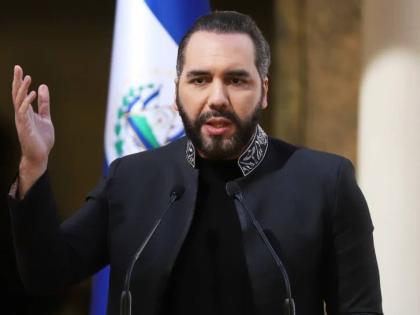 Salvadoran President Nayib Bukele.