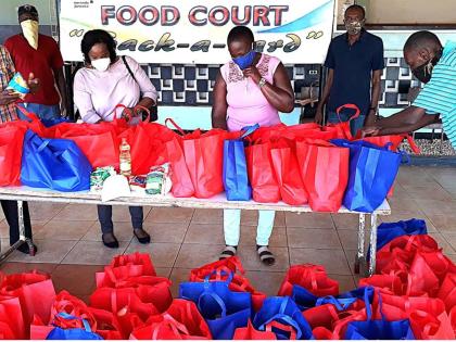 The Discovery Bauxite Community Council outreach team partnered with the United Way to prepare and deliver Covid-19 care packages to several community organisations including the St Christopher's School for the Deaf, Discovery Bay Basic School, and Old Fol