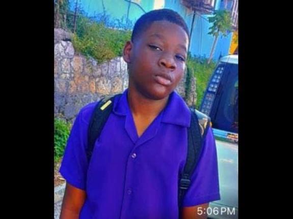 Thirteen-year-old Twaine Jaheem Skyers.
