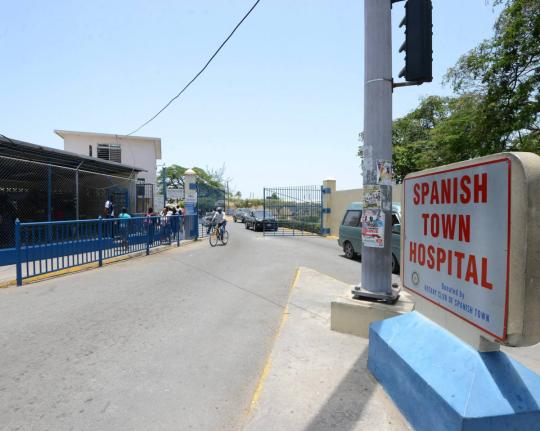 Spanish Town Hospital.