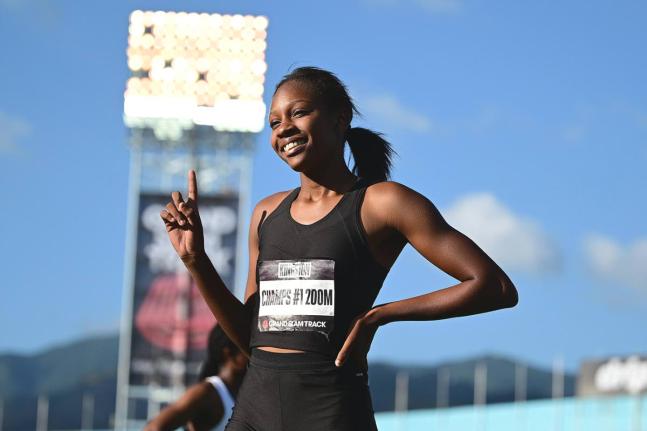 Shanoya Douglas of Holland High.