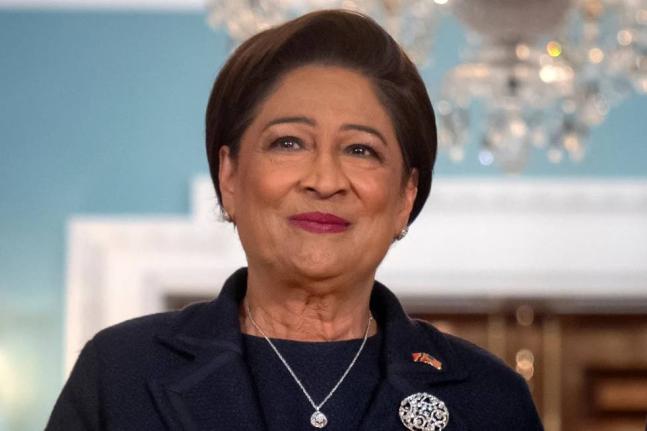 Trinidad and Tobago Prime Minister Kamla Persad-Bissessar