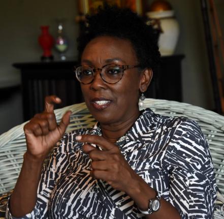 Jeanette Calder, executive director, Jamaica Accountability Meter Portal.