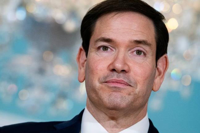 United States Secretary of State Marco Rubio makes a statement to reporters while meeting with Armenian Foreign Minister Ararat Mirzoyan at the State Department in Washington on January 13, 2026.