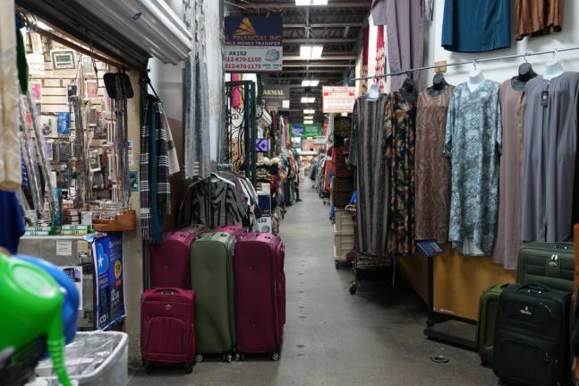 A view of the 24 Somali Mall in Minneapolis.