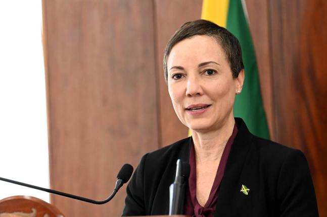Minister of Foreign Affairs and Foreign Trade, Senator Kamina Johnson Smith. - File photo.