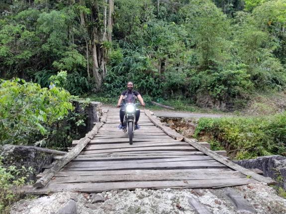 The Woodsville Bridge in Hanover.