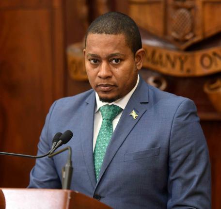 Floyd Green, minister of agriculture, fisheries and mining.