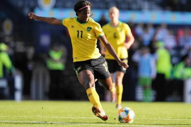 Khadija Shaw  in Qualifiers Best XI.