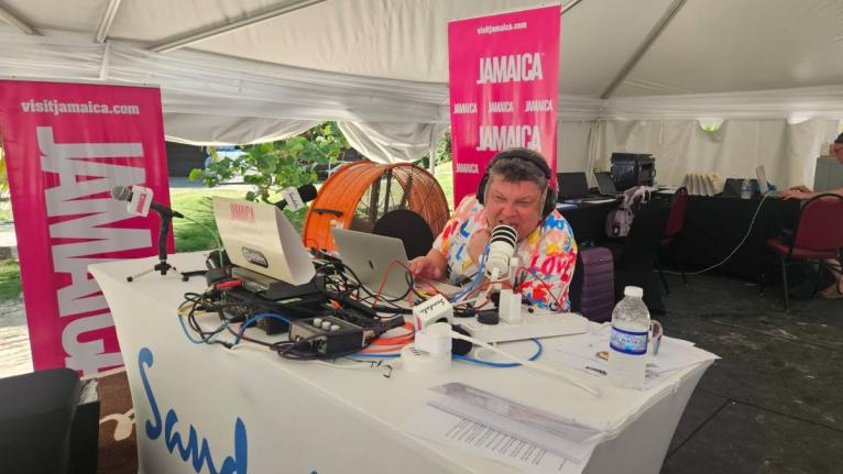Rick Houghton, whose drive-time show reaches 80,000 listeners in Liverpool, goes live at exactly 10 a.m. local time, last Monday, for his 4-7 p.m. show on In Demand Radio’s Decades channel. In Demand Radio is among four United Kingdom radio channels and