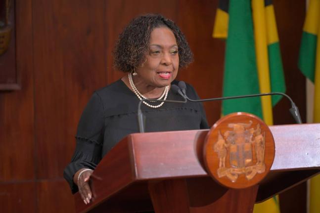 Olivia Grange, Minister of Culture, Gender, Entertainment and Sport