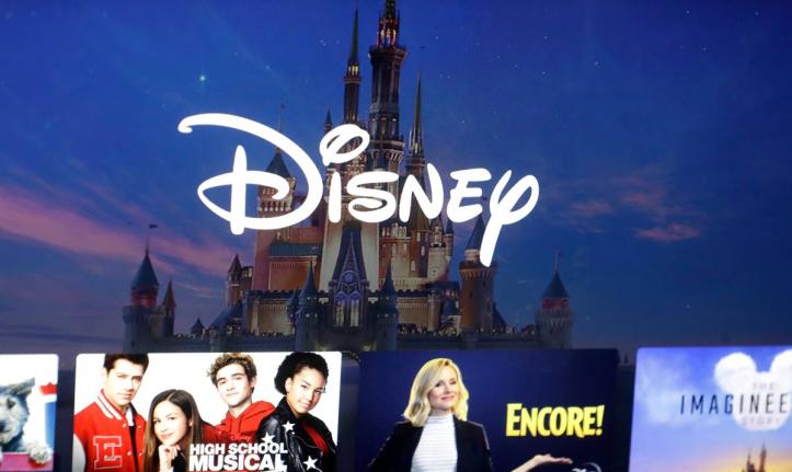AP
In this November 13, 2019 file photo, a Disney logo forms part of a menu for the Disney Plus movie and entertainment streaming service on a computer screen in Walpole, Mass. 