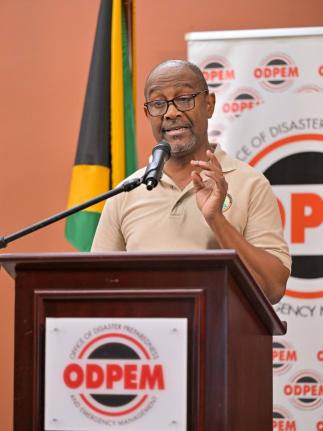 Evan Thompson, Principal Director of the Meteorological Service of Jamaica