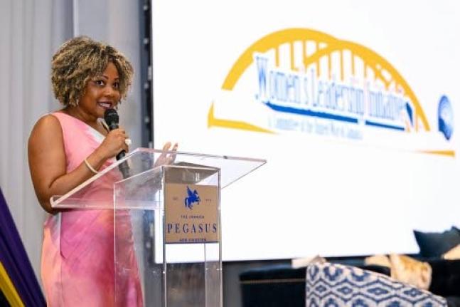 Minister of Education, Skills, Youth and Information, Senator Dr Dana Morris Dixon. 
