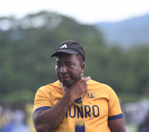 Munro College coach, Everdean Scarlett.