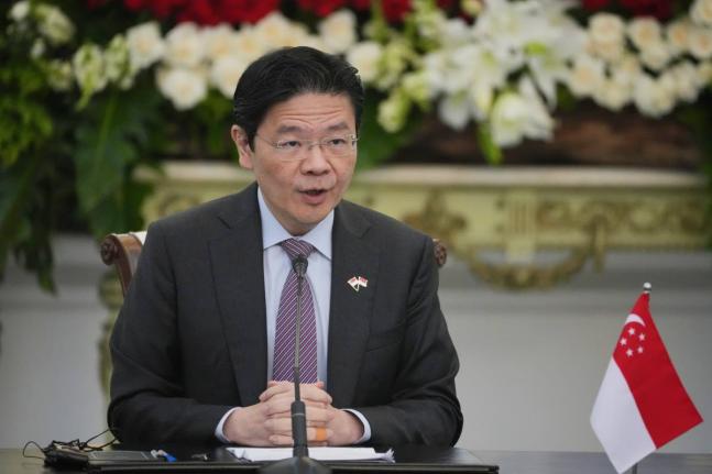Singapore’s Prime Minister Lawrence Wong.