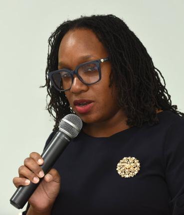 Dr Jubilee Brown-Service, president of the Jamaica Medical Doctors Association.