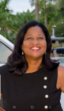Shernett Annon, the managing director of Shipping Services of Jamaica and a 16-year breast cancer survivor.