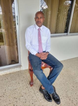 Andre Wellington, dean of discipline at Alston High School. 