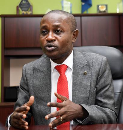 Kirk Benjamin, commissioner of customs at the Jamaica Customs Agency.