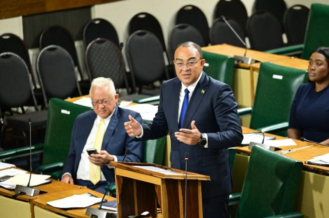 Dr Christopher Tufton, Minister of Health and Wellness