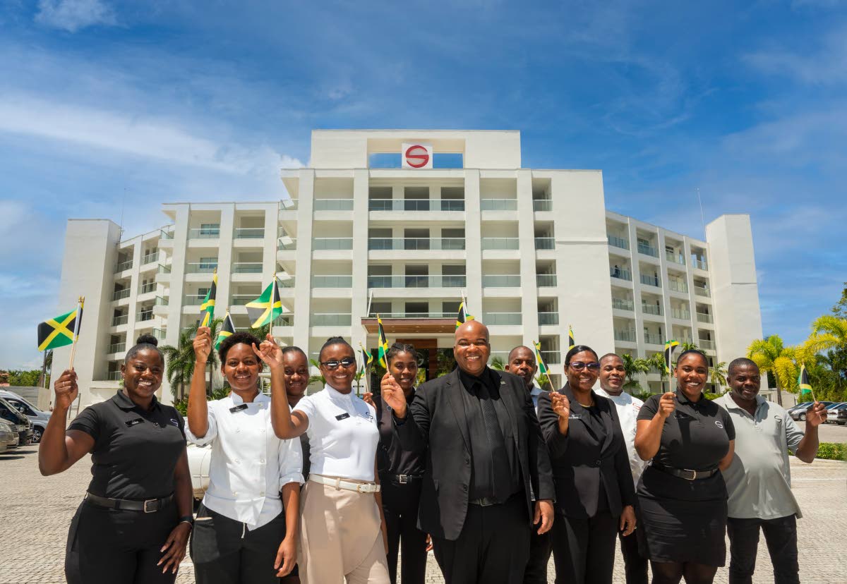 The staff of S Hotel Montego Bay. - File photo.