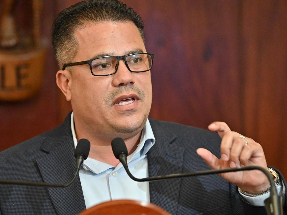 Matthew Samuda, Minister with Responsibility for Water, Climate Change and the Environment.