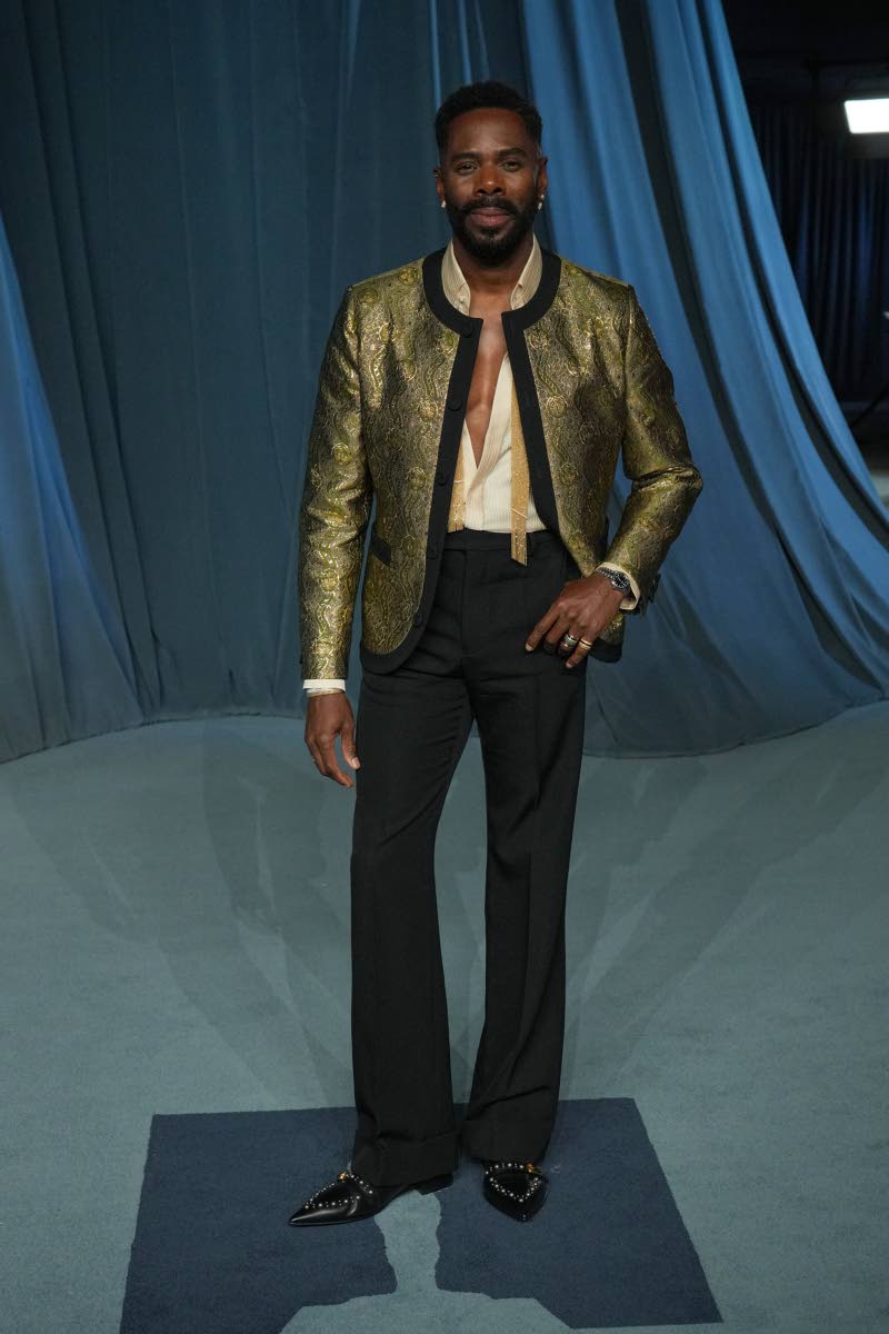 Colman Domingo dons custom Valentino. 