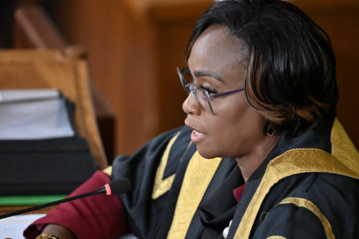 House Speaker Juliet Holness.