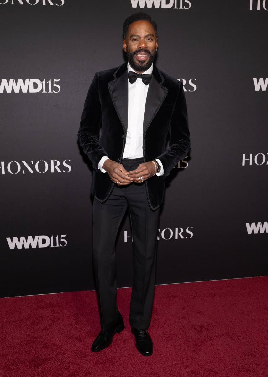 Colman Domingo, the new global brand ambassador for fragrance at Valentino Beauty, hits the WWD Honors red carpet to celebrate Valentino Garavani and Giancarlo Giammetti.