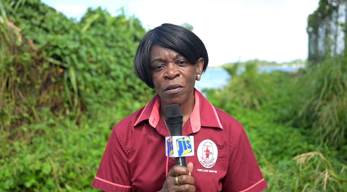 Parish Disaster Coordinator for Portland, Denise Lewis.