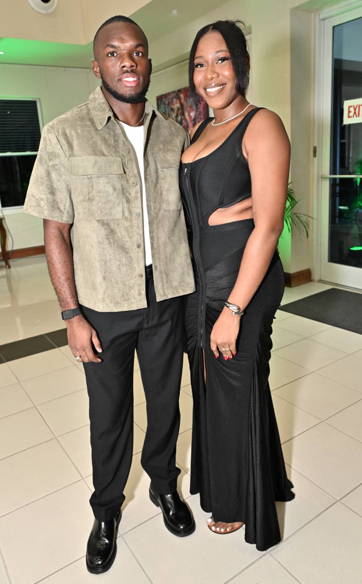 Orlando Bennett, World Championship silver medallist and President’s Awardee, and his fiancée, Kareme Hudson, make a picture-perfect pair.