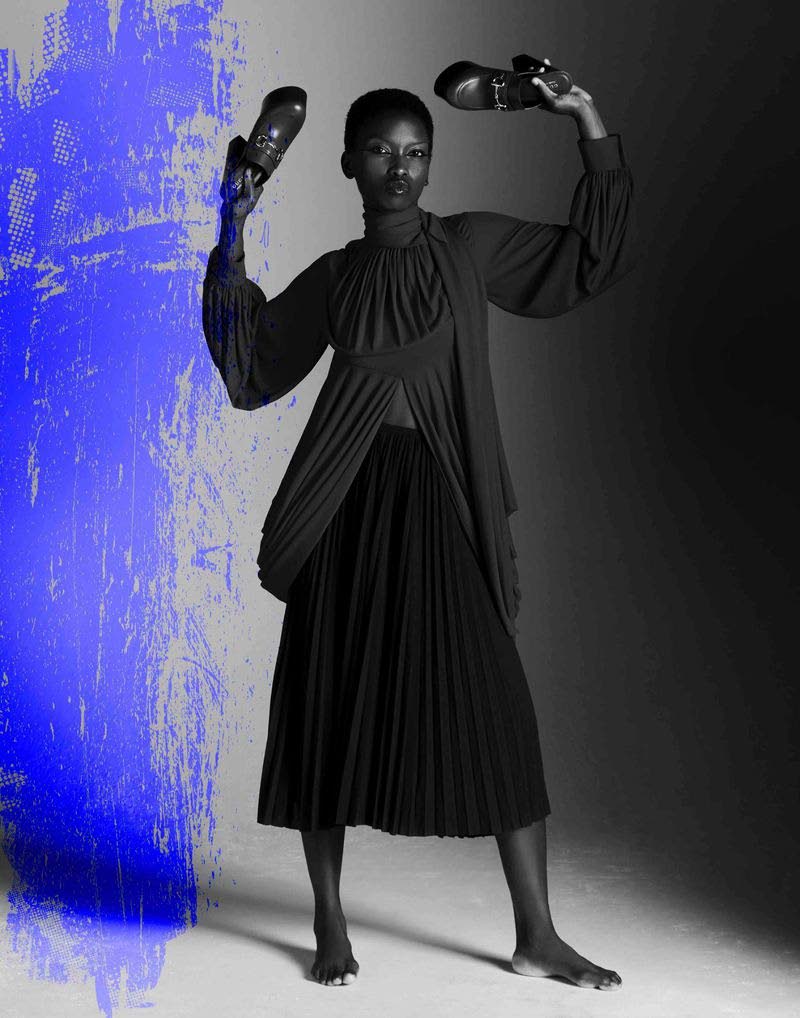 SAINT International stunner Wayne Booth in the editorial, ‘My Perfect Self’,  for the new issue of ‘Perfect Magazine’, photographed by Dimitri Hyacinthe and styled by Anna Katsanis.