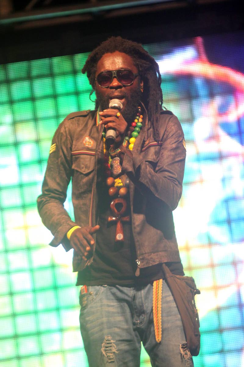 Reggae artiste Jah Bouks.
