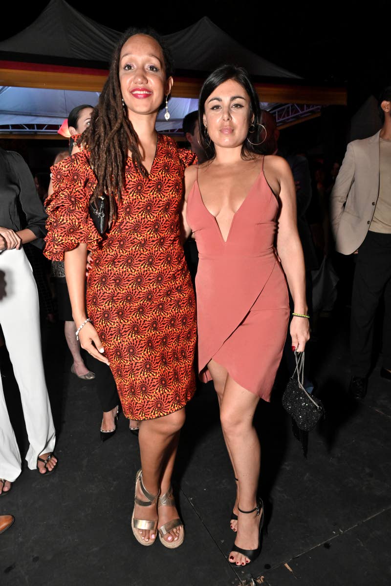 Above: Dr Yentyl Williams (left), lecturer, Faculty of Law at The University of the West Indies, Mona campus, and Cecilia De Santis, honorary Italian consul to Jamaica, pose for a snap.