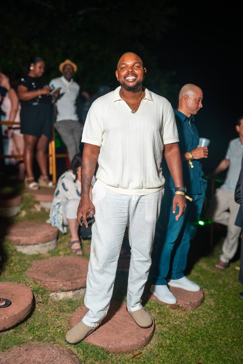 Uncle Tries Forward. Content Creator Hakeem ‘Uncle’ Bryan joins the festivities at Geejam’s New Year’s Eve party.