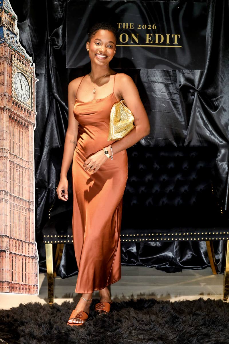 Kwesian McCoy sets her sights on new and exciting goals while rocking this beautiful brown dress.