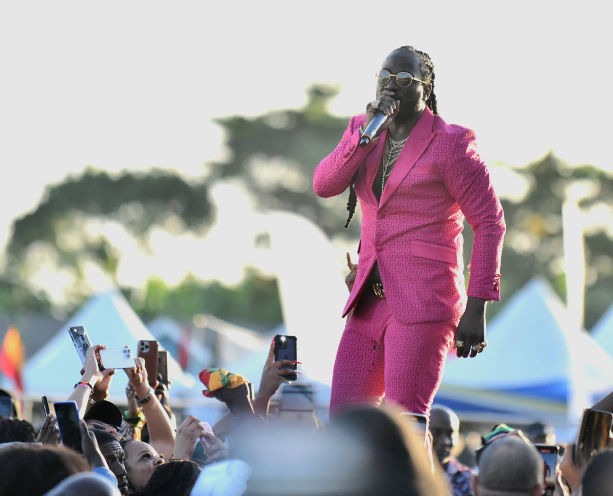 I-Octane performing at Rebel Salute 2023, in St Ann. His song on the compilation project is titled ‘Humble’. 