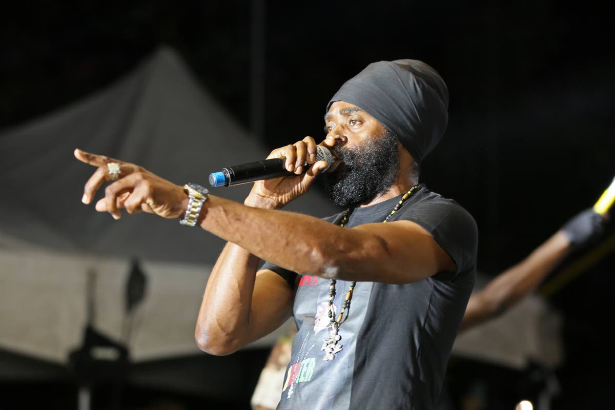 Bugle performs at the Bob Marley Tribute Concert held on Thursday, February 6, 2025, at Emancipation Park in St Andrew.