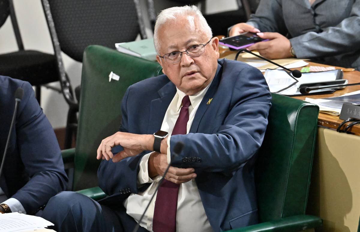 
Delroy Chuck, minister of justice and constitutional affairs. 