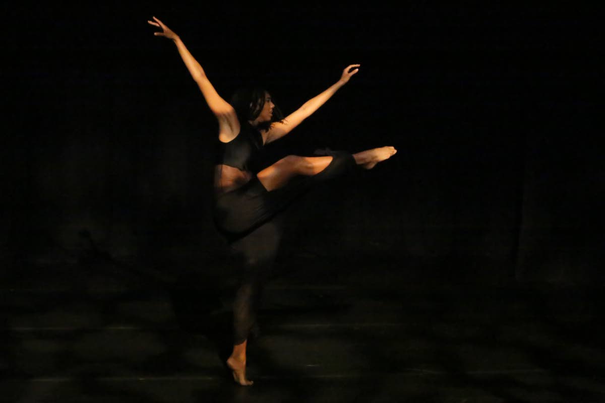 Naima Scott performs ‘The Reality’ (2023), choreographed by Kai Wiggan and dedicated to Maya Ashley. 