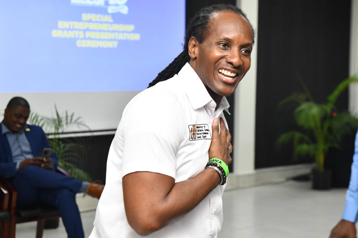 Alando Terrelonge, state minister in the Ministry of Foreign Affairs and Foreign Trade. 