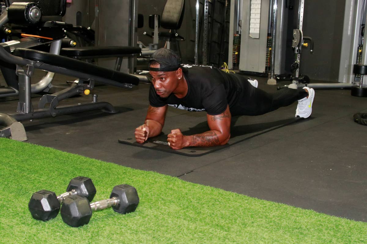 Elbow planks target the core (abs), shoulders and lower back.