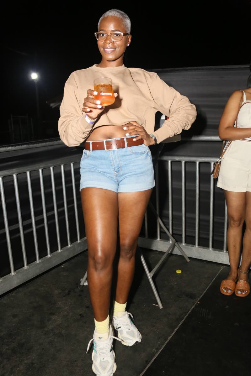 Norjah Witter, account manager, Select Brands, keeps it simple in denim and trainers.