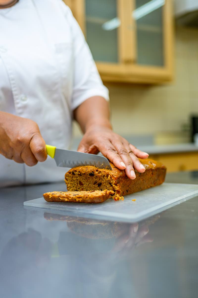 INSET: Soft, dense, and richly spiced, with bursts of fruit in every bite.