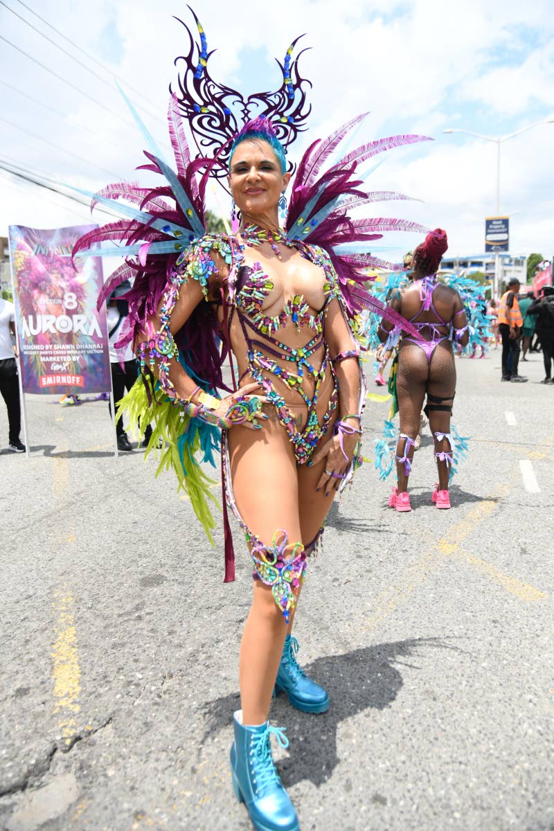 No newbie to carnival, wellness coach Natalie Murray feels alive whenever she plays mas.