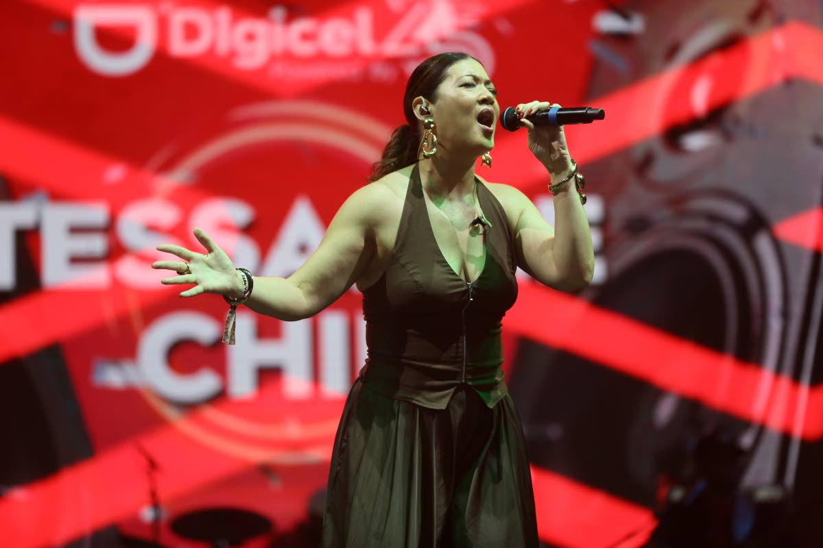 Tessanne Chin commands the stage.