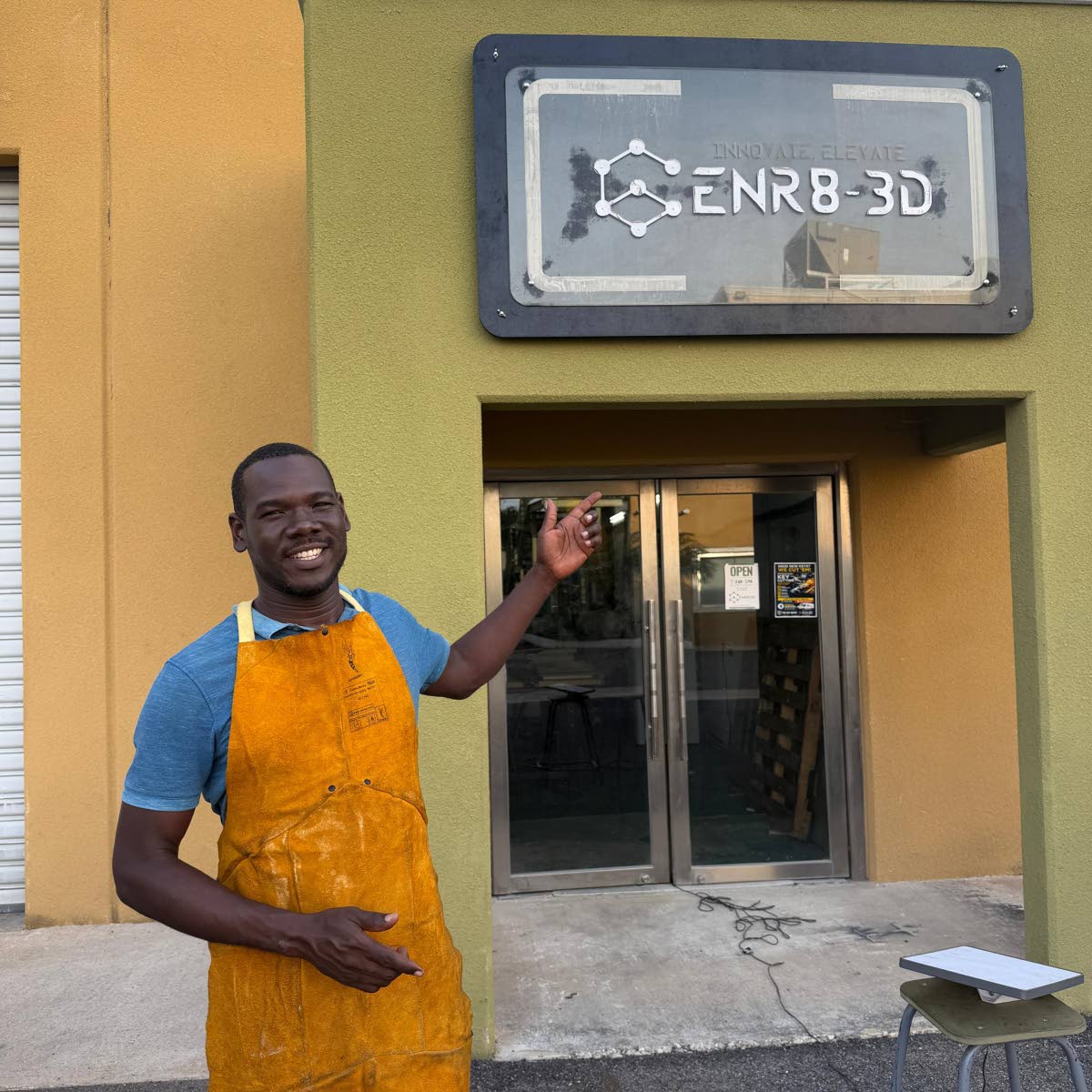 Kevin Coke, electrical technology teacher and founder of the Montego Bay-based GENR8 3D Limited.